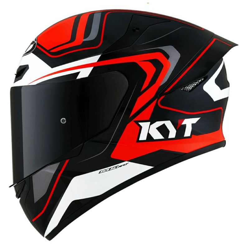 kyt tt course overtech orange black