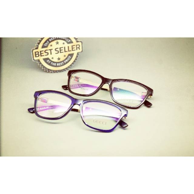 Frame kacamata minus Gucci Evidance model cat eye