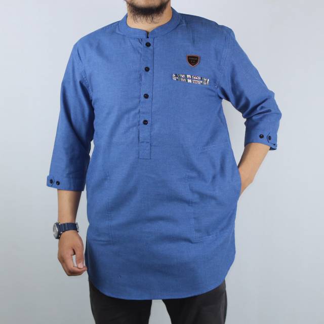 kurta pakistan marajo original premium dengan bahan oxford jahitan rapi tampil elegant sunnah muslim