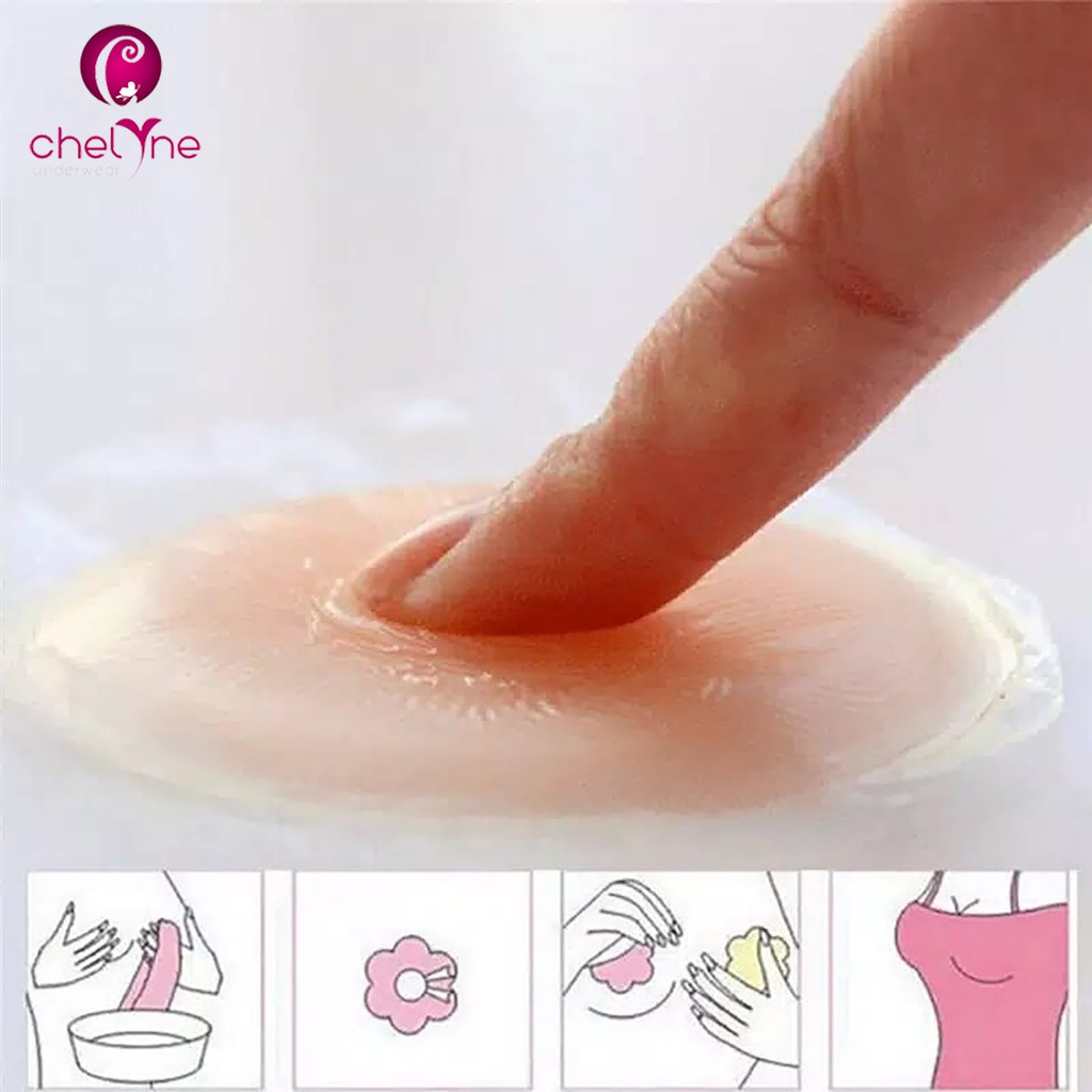 Nipple Pad Silicon Chelyne Bra/Invisible Nipple Cover