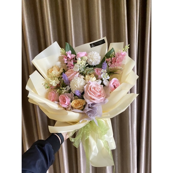 Buket Bunga - Medium Size || PO 2 Hari || Buket bunga / oppa buket / wisuda Buket bunga / buket snac