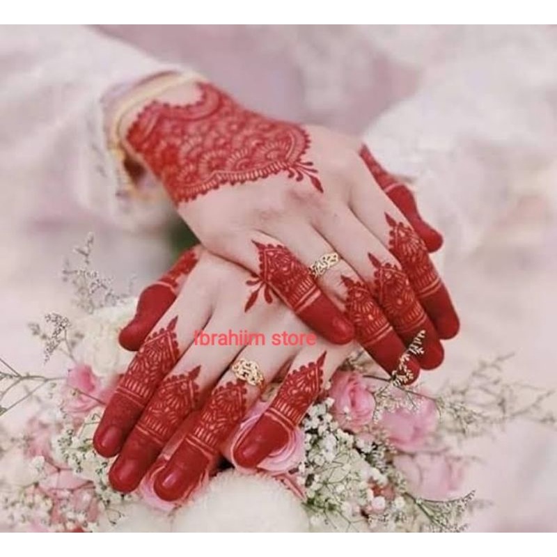 HENNA TANGAN PUTIH PENGANTIN HENNA TANGAN PENGANTIN HENNA TANGAN MURAH