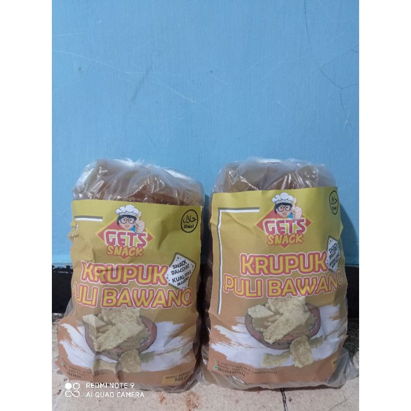 

Kerupuk Puli Bawang Mentah