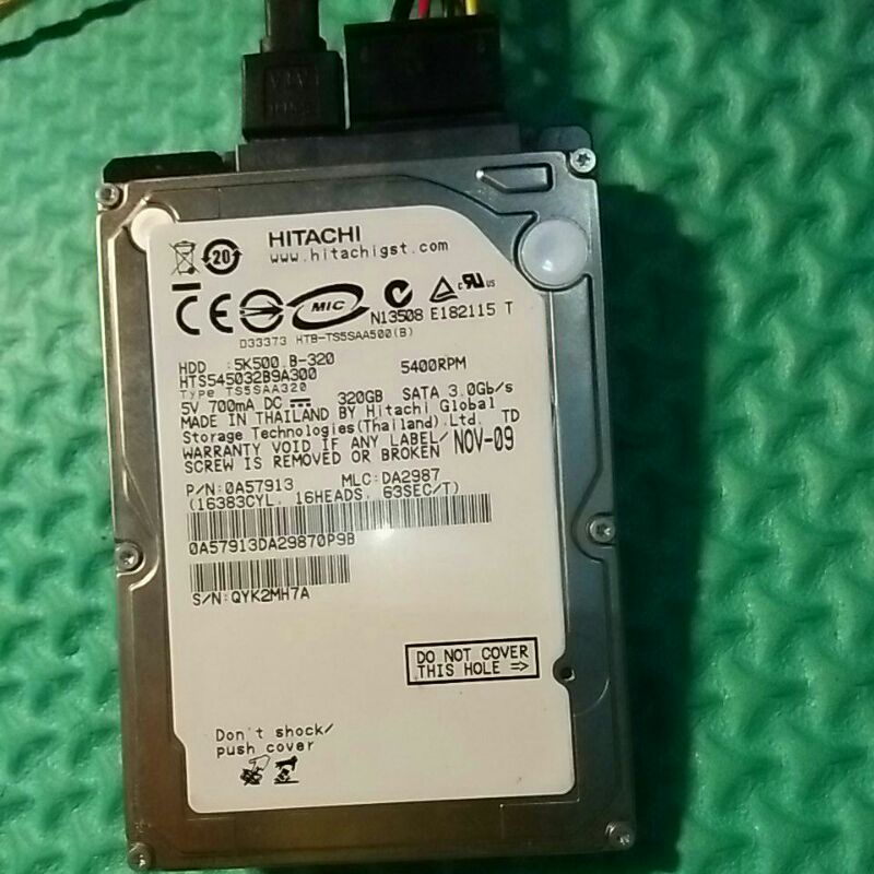 HARDISK LAPTOP 320GB