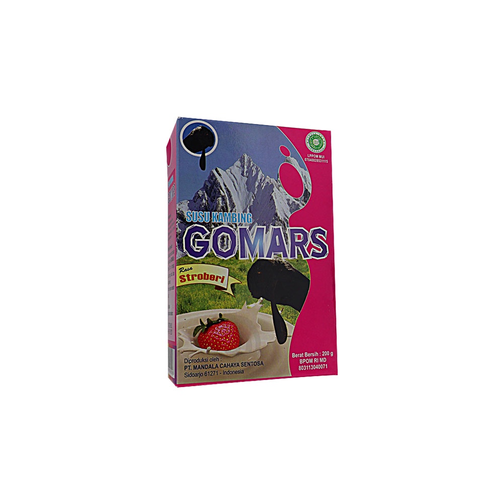 

Susu Gomars Kambing Etawa Rasa Stoberi Susu Bubuk Goat Milk Powder Strawberry Promo