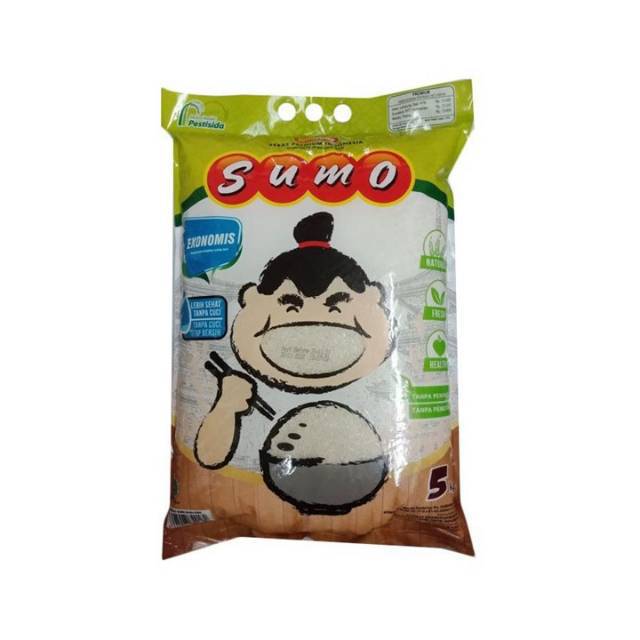 Beras Sumo Ijo 5kg Indonesia