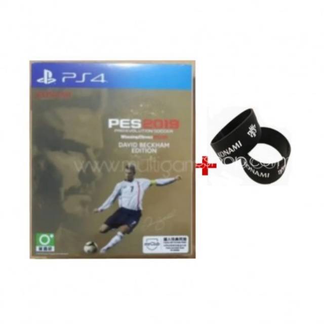 PES WE Winning Eleven Pro Evolution Soccer 2019 David Beckham Edition (small towel inside) Reg 3