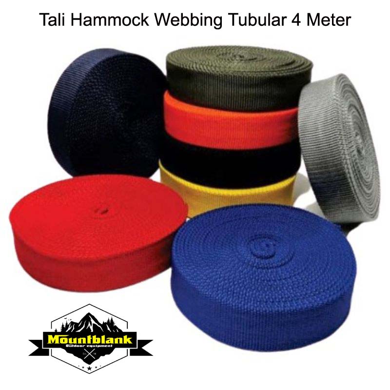 Tali Hammock Webbing Double Tubular 5 meter tebal