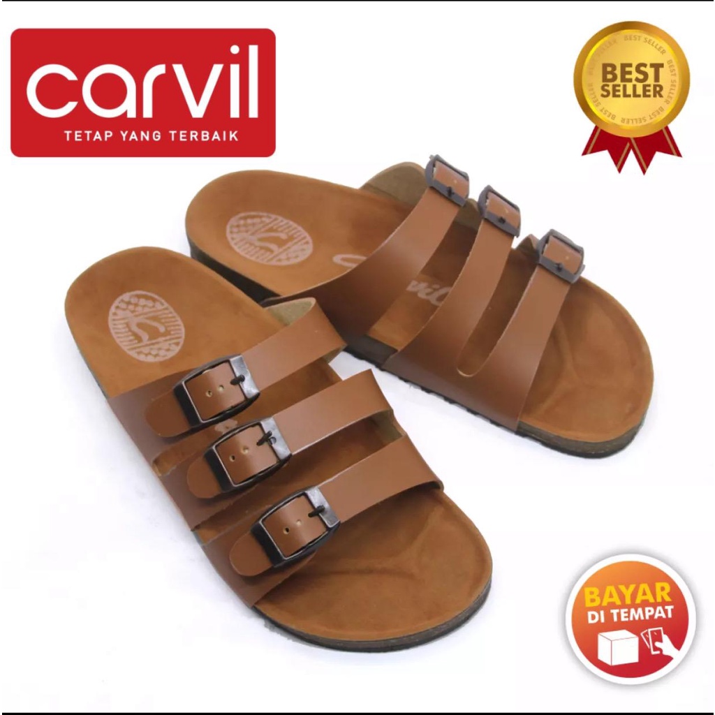 SANDAL PRIA KEKINIAN CARVIELL BAN-03