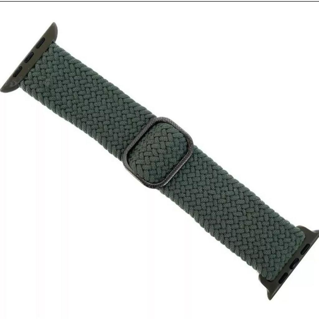 (SS) Strap Smartwatch Nilon Apple Watch T500 T55 IWO Tali Jam Pengganti Apple Watch 38/40/41mm 42/44/45mm Nilon
