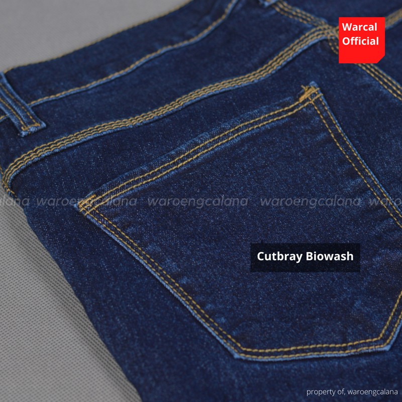 Varius Celana Cutbray Jeans Biowash