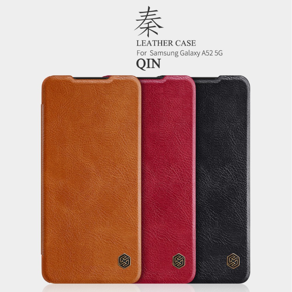 Flip Cover SAMSUNG Galaxy A52 5G Nillkin Qin Leather Case Ori