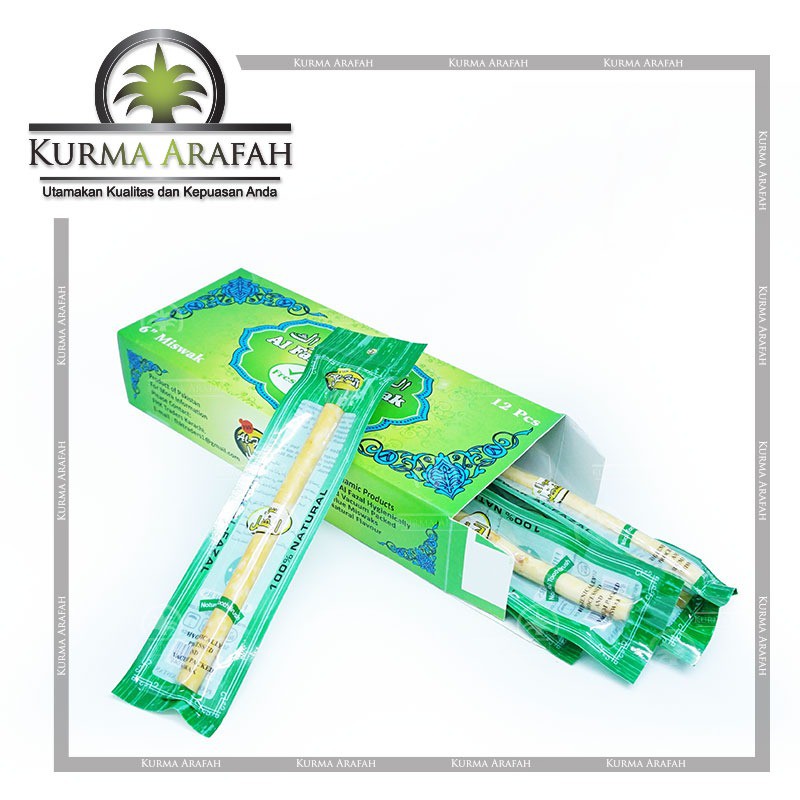 Siwak Kecil Al Fazal Original Product / Kayu Miswak  Al Fazal per Lusin