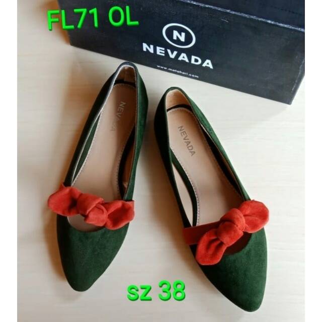 FLAT SHOES NEVADA || SEPATU NEVADA