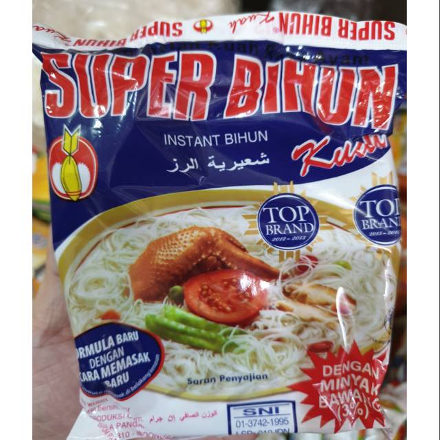 

Super Bihun Instant Kuah/goreng