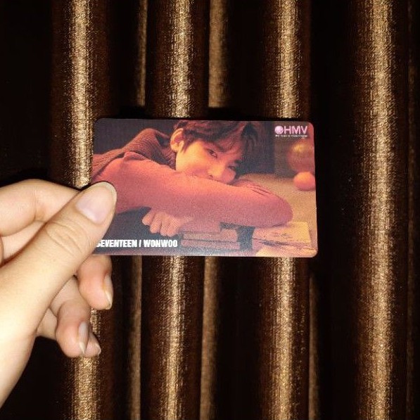 Seventeen SVT HMV You Made My Dawn YMMD Wonwoo Photocard PC