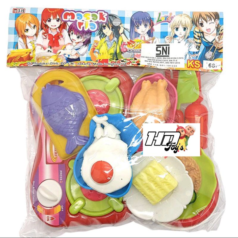Mainan Masak Masakan Kitchen Set lengkap / mainan masak masakan anak perempuan / mainan anak perempu