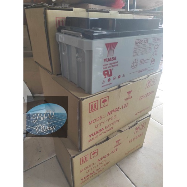 accu Yuasa vrla 12v 65ah NP65-12