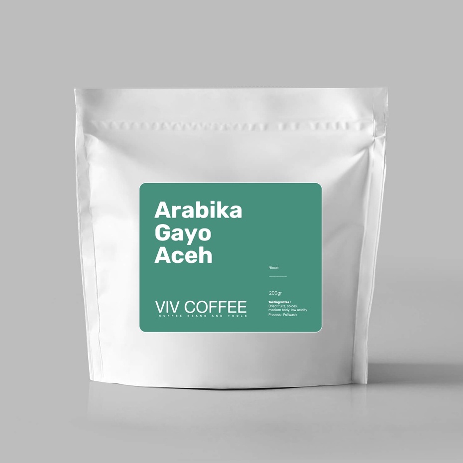 

Kopi Bubuk Biji Arabika Aceh Gayo 200gr