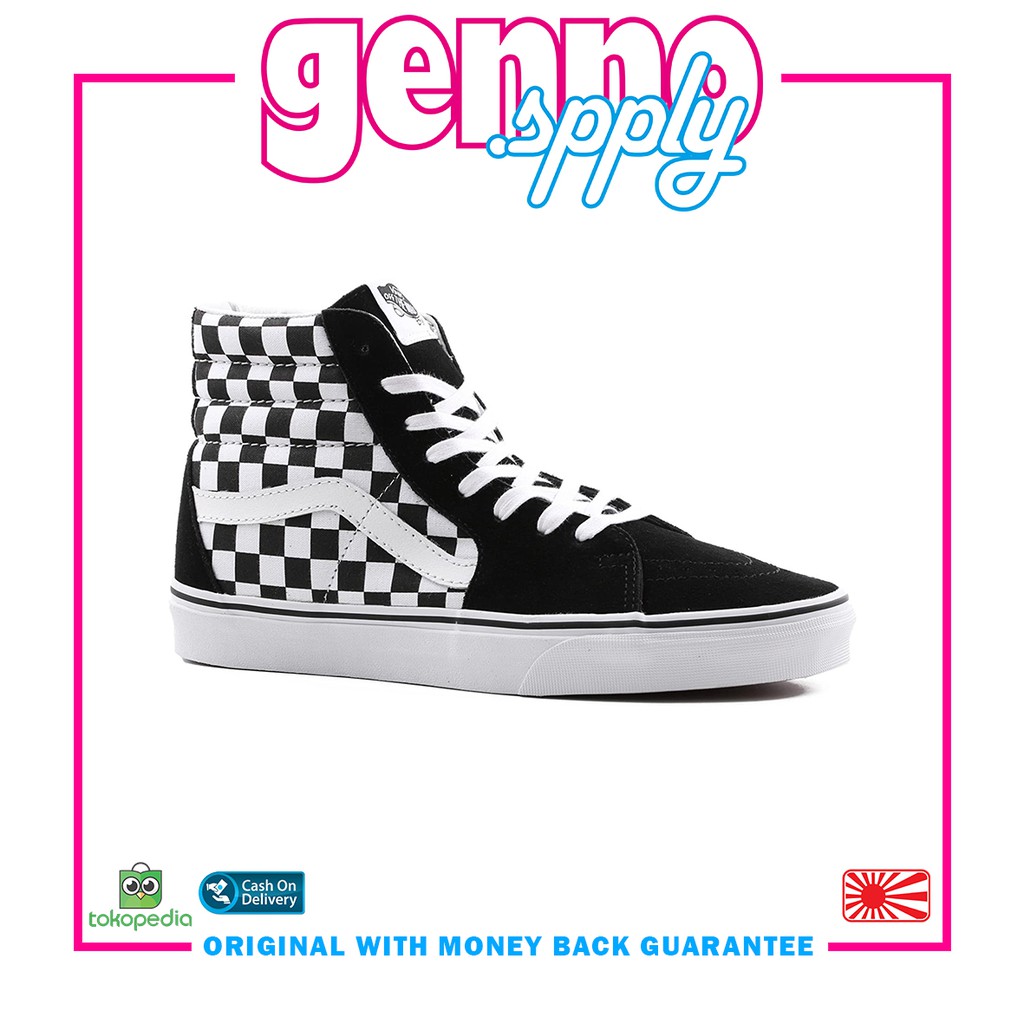 VANS V38CL+ SK8 HI CHECKBOARD JAPAN