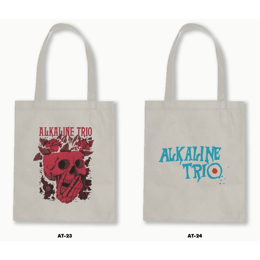 TOTE BAG BLACU - ALKALINE TRIO 1