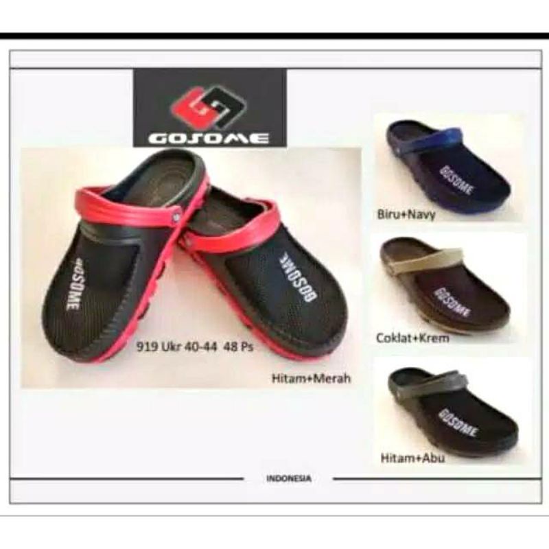 Gosome 919 - Sendal Pria - Sepatu Sandal Pria - Sepatu Selop Pria - Sandal Kokop