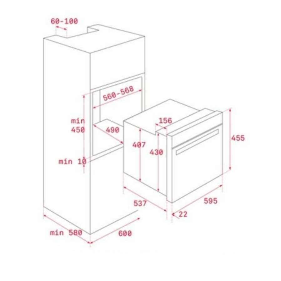 Oven Built-in Compact Teka HLC 840 Free Ongkir Area Jabodetabek