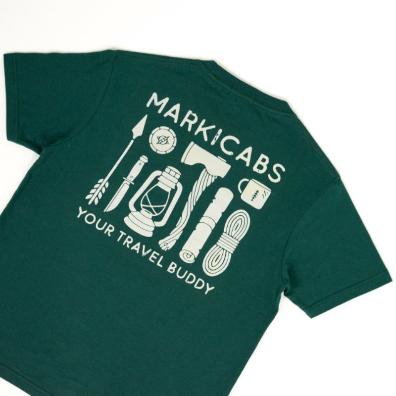 MARKICABS [Tools - Green Olive] Tshirt