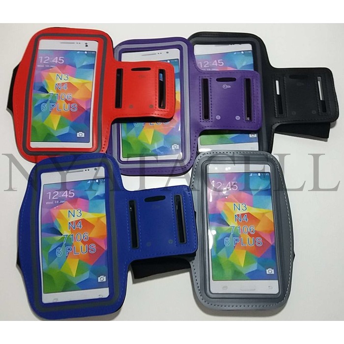 Promo Universal ArmBand Sport Case Size XL Max 5 5 Inch Iphone 6 Plus DLL   Hitam