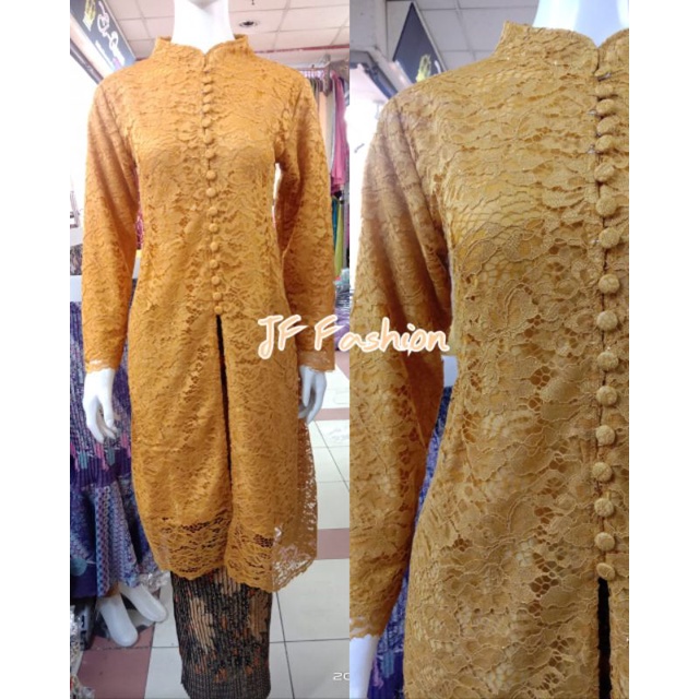 (BAYAR DITEMPAT)/ Real pict setelan kebaya kancing depan ibu besan by rasaqi kebaya/ Kebaya Jumbo / Kebaya brokat jumbo Ld 120 / Kebaya Tunik sanghay /Kebaya brokat murah / Kebaya tradisional / Kebaya brokat termurah / kebaya ibu hajat