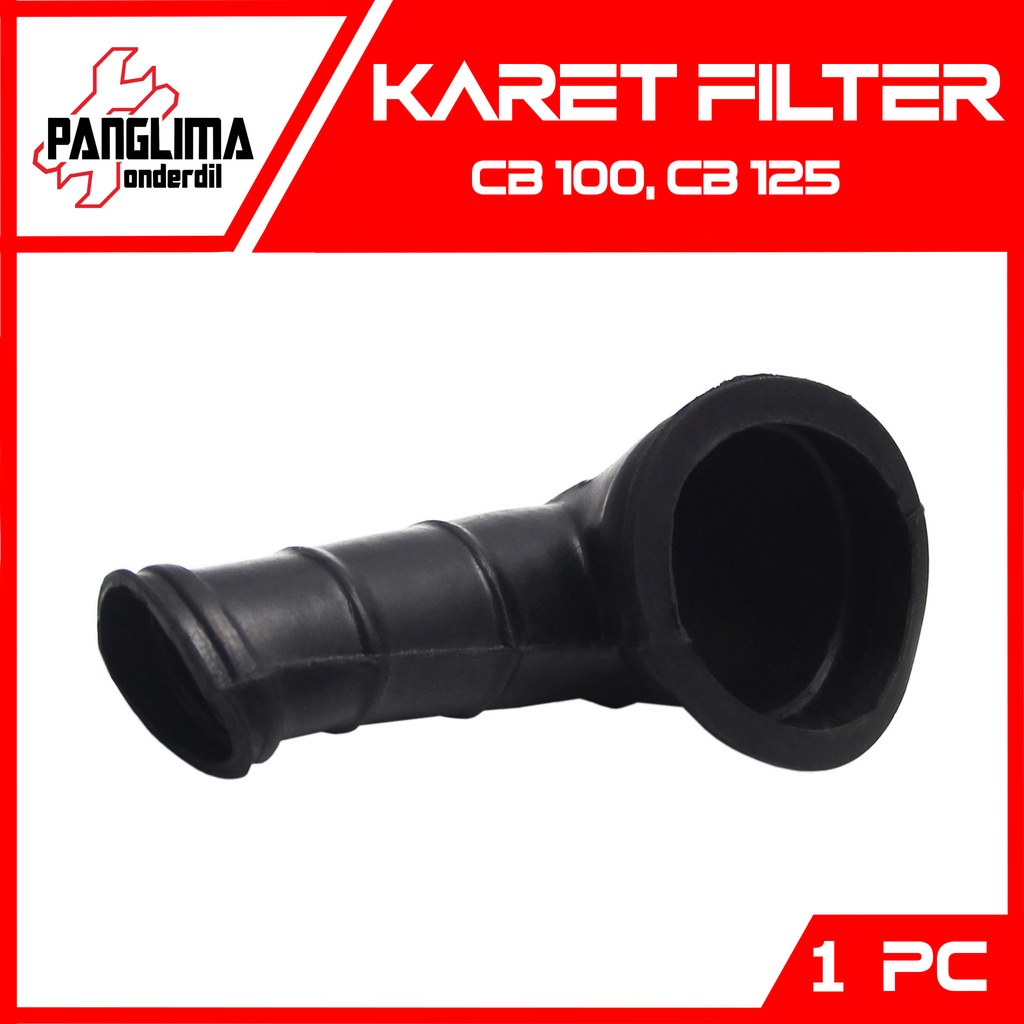 Karet Filter CB 100-125-CB100-CB125 Saringan Udara-Hawa Join-Joint Karbu-Karburator-Carbu