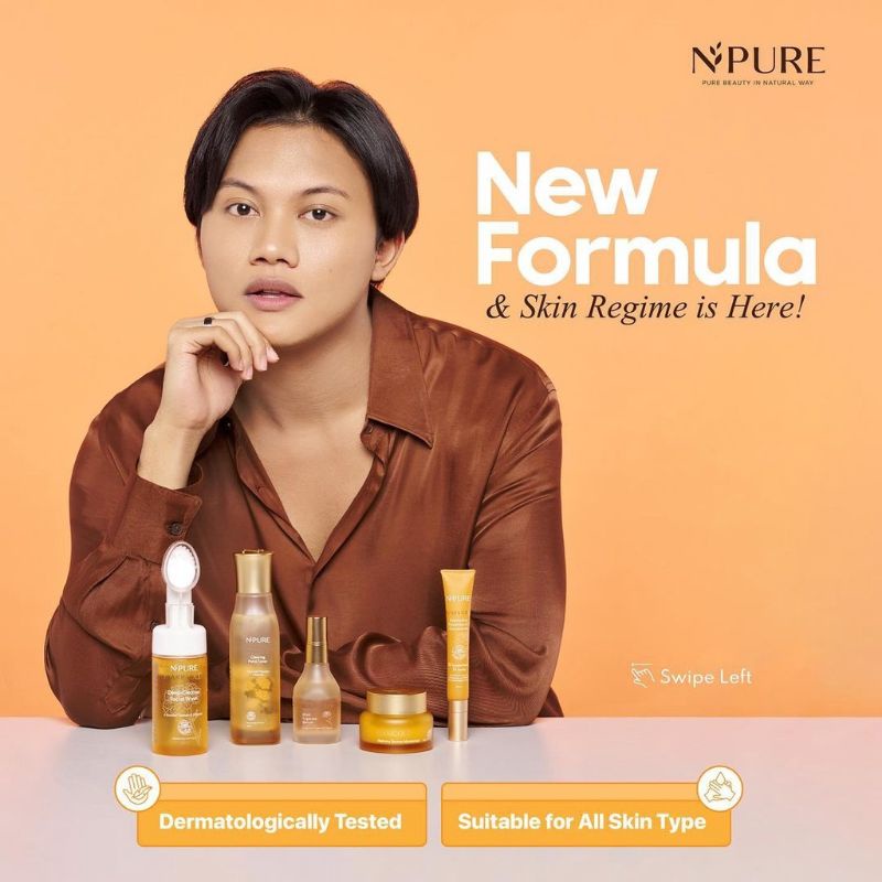 NPURE cica Centella Asiatica Marigold Noni Probiotics Licorice peeling Facial Face Wash Toner Essence Primer Serum Day Night Cream Claymask sheet mask BTS beat the sun sunscreen acne dark spot Gel Cleanser body travel size N’pure clearpad N Pure npure