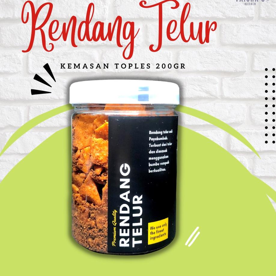 

LY4» Rendang Telur Jakarta / Rendang Telur Asli Padang Payakumbuh Rankiang Minang Banyak Peminat