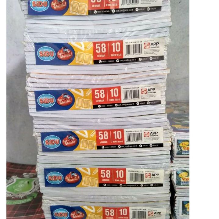 

Lagi Tren.. Buku sidu isi 58 lembar per pak.1 pak isi 10 buku.