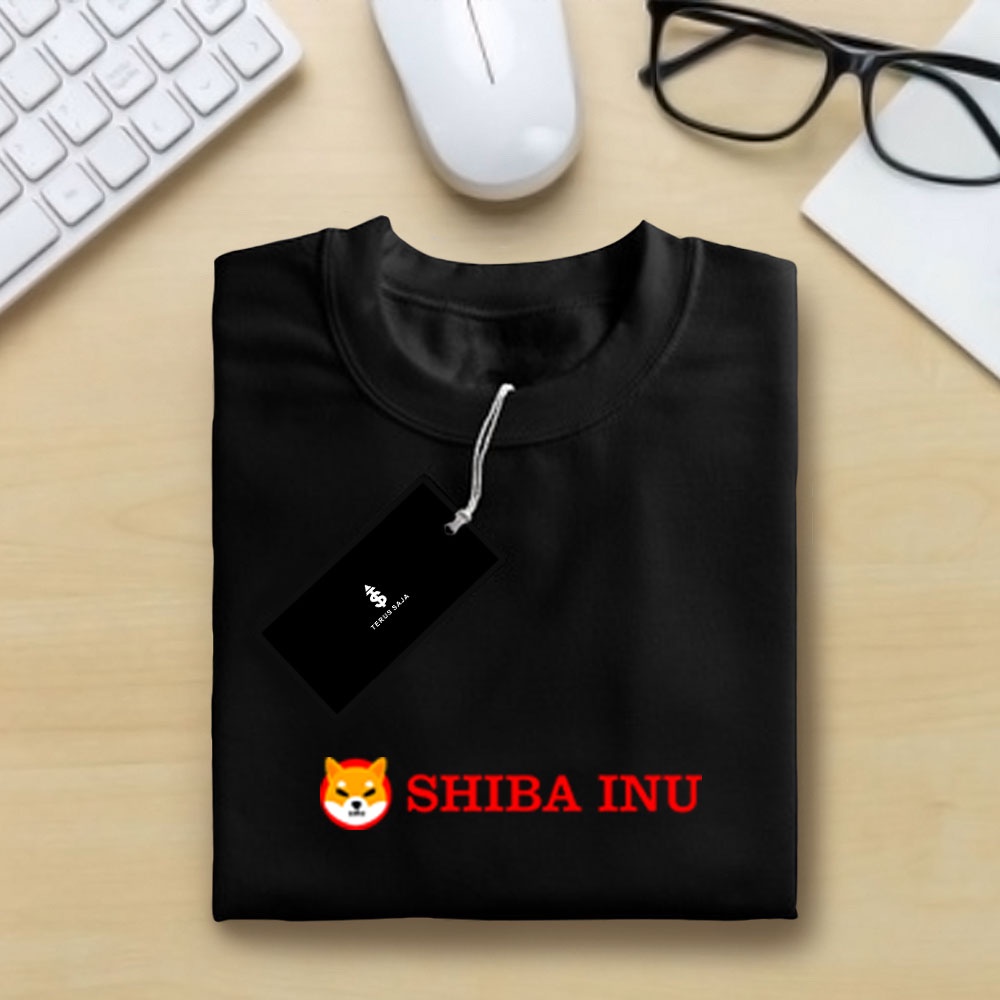 Kaos Baju Crypto Shiba Inu SHIB / Kaos Cryptocurrency / Kaos Shiba Army / Kaos Bitcoin / Kaos Crypto