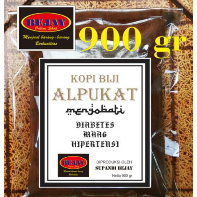 

Kopi Biji Alpukat 900gr utk DIABETES SARIAWAN MAAG