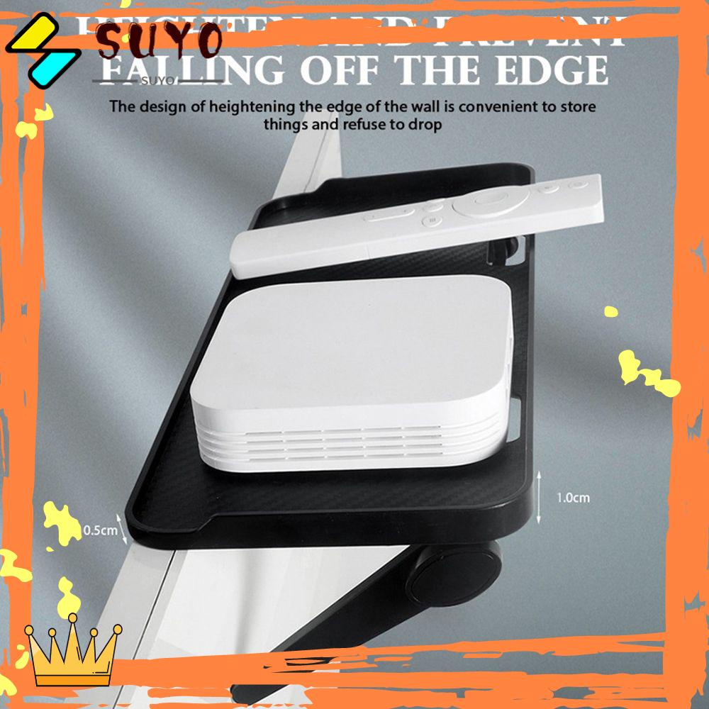 Suyo Bracket Rak Stand Mount Monitor TV / Objek Kecil Adjustable Tanpa Paku