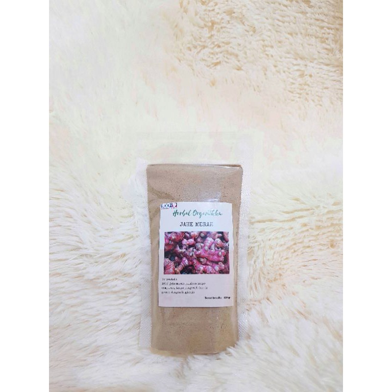 

Jahe Merah Bubuk | Red Ginger Powder 100gr SUPER HALUS, MUTU dan KUALITAS TERJAMIN