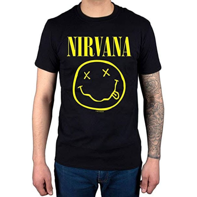 T-shirt kaos Nirvana premium original