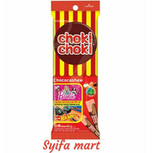 

Choki Choki chocolate surprise 5X10g