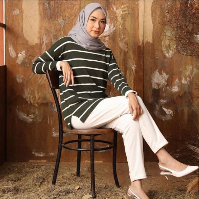 Stripes cotton sweater by heaven lights
