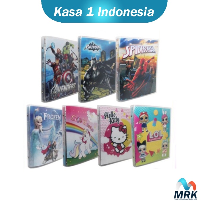 

1 PACK Buku Binder Map Karakter Anak Laki-laki dan Anak Perempuan