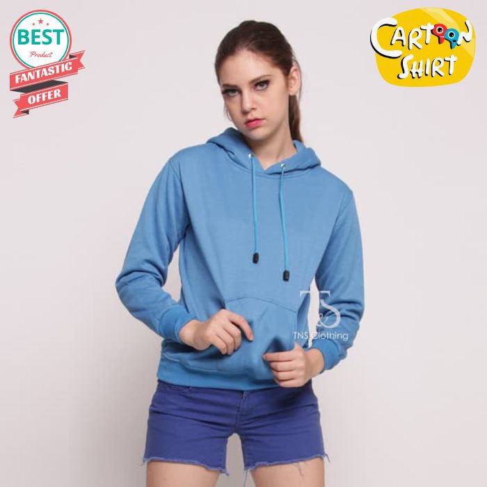 bk361 JAKET JACKET HOODIE JUMPER SWEATER UNISEX TUMBLR BAHAN POLOS TERBARU BAGUS MURAH