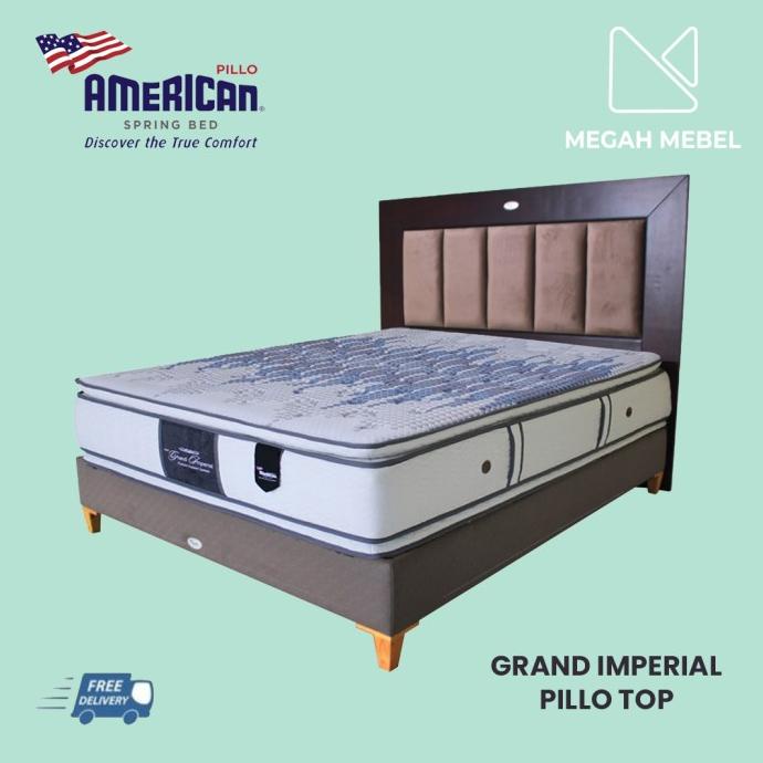 ___] American Pillo Spring Bed Tipe Grand Imperial Pillo Top (Matras Saja)