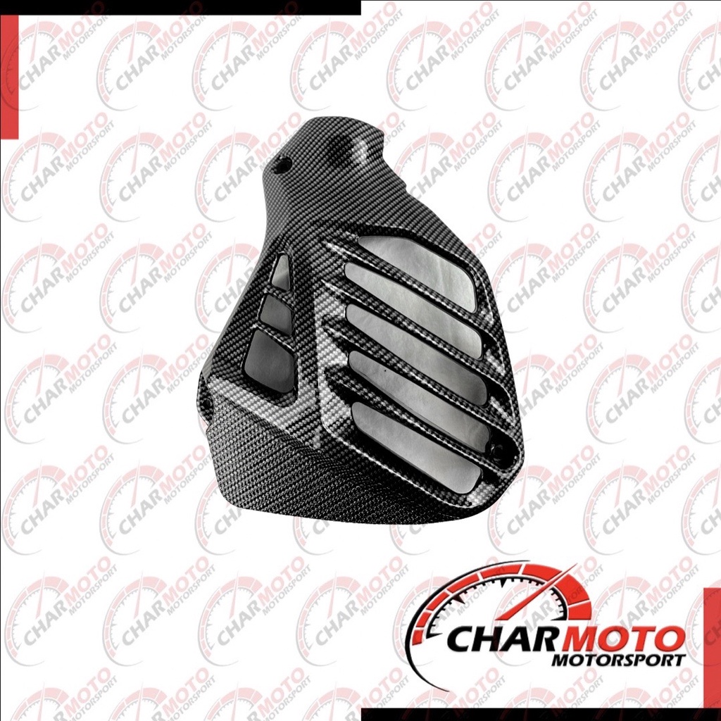 Tutup Radiator Karbon / Cover Radiator Yamaha NMAX Old Carbon Karbon Nemo Original PNP - Charmoto