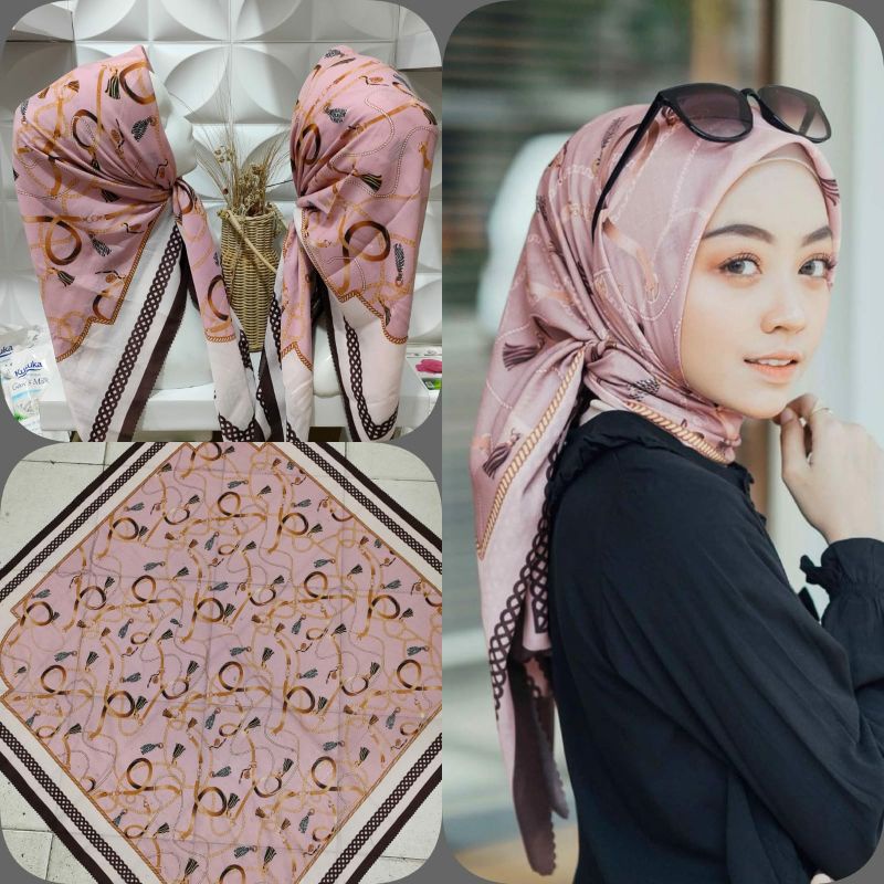 hijab voal segiempat motif like vanila hijab