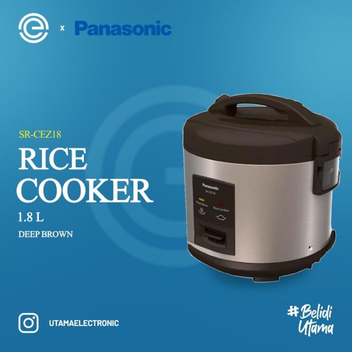 PANASONIC Rice Cooker 1,8 Liter SR-CEZ18 Termurah