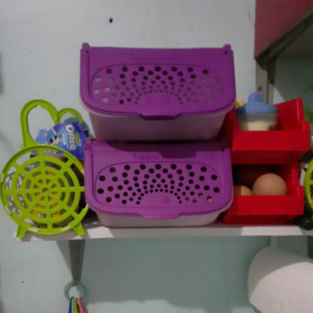 Access Mate Purple (1 Pcs) Tempat Bawang, Kentang Ungu Tupwr