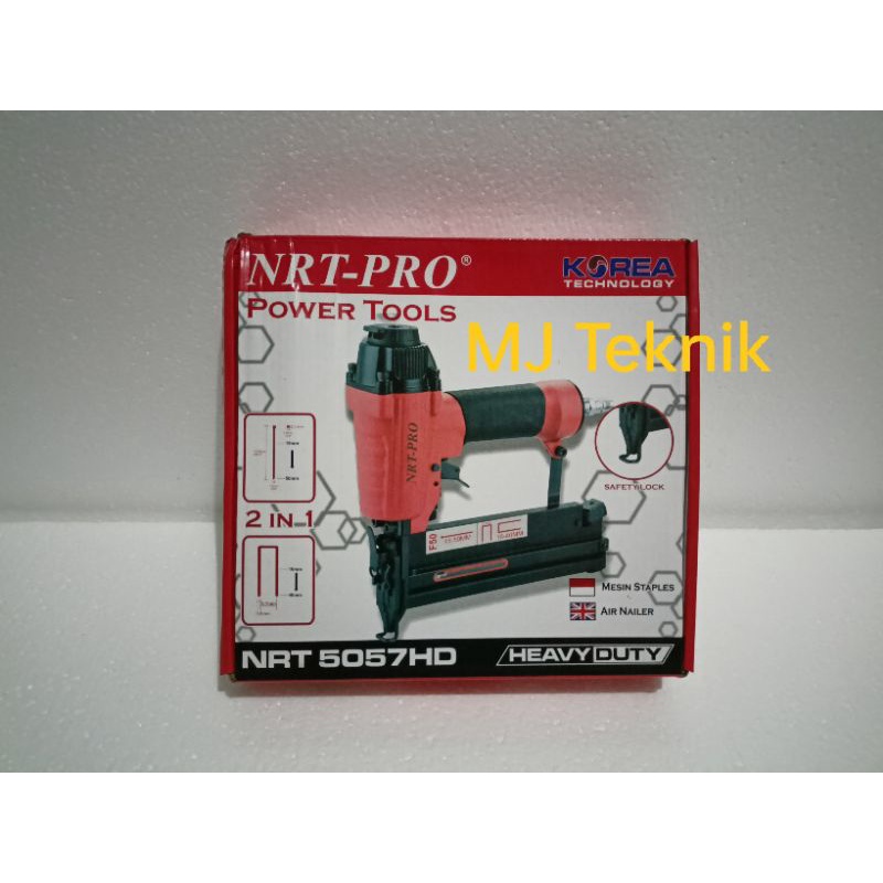 Mesin Staples / Air Nailer 2in1 NRT 5057HD NRT Pro