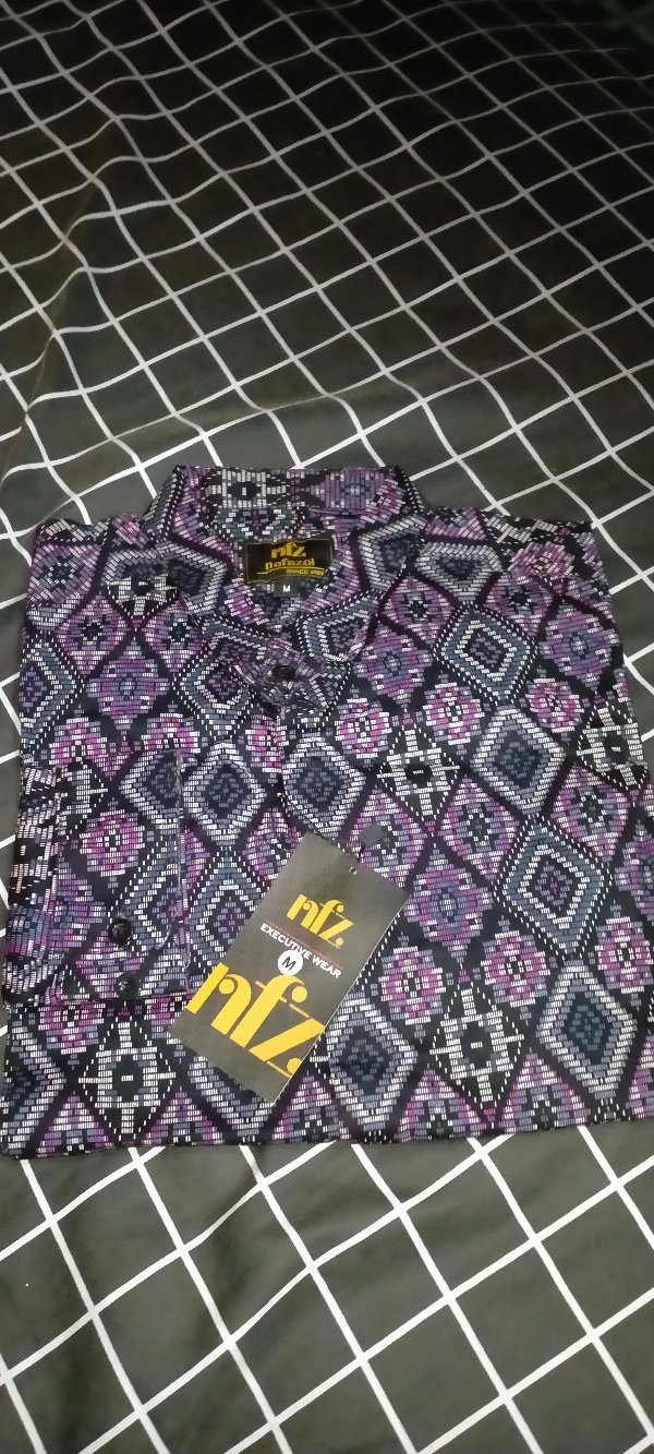 Batik Pria Lengan Panjang Kemeja Batik Slimfit Casual Formal